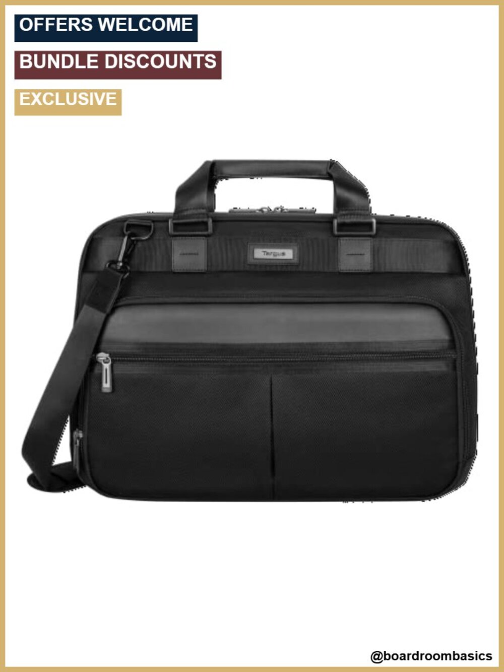 Mobile Elite Checkpoint Friendly Laptop Bag 15.4 Inch Messenger Briefcase